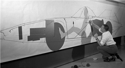 GM Firebird III, 1958 - String Drawing
