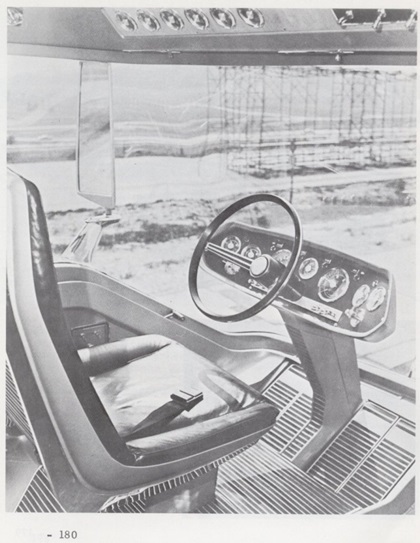 Ford 'Big Red' Experimental Gas Turbine Truck, 1964 - Interior