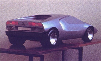 Mercedes-Benz C111-II, 1970 - Styling Proposal