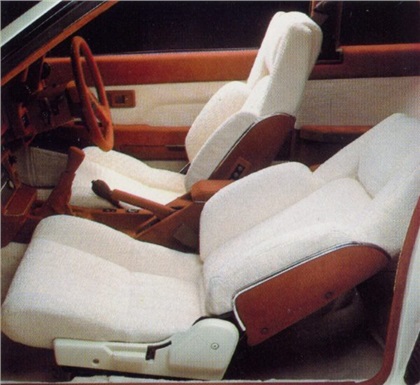Toyota SV-2 Concept, 1981 - Interior