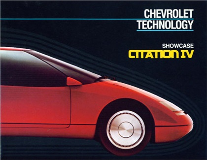 Chevrolet Citation IV, 1984 - Brochure