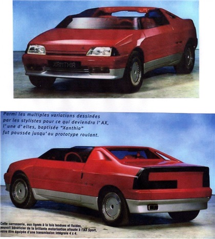 Citroen Xanthia, 1986