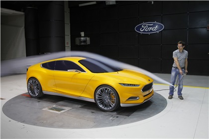Ford Evos, 2011 - In the wind tunnel