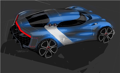 Renault Alpine A110-50, 2012 - Design Sketch