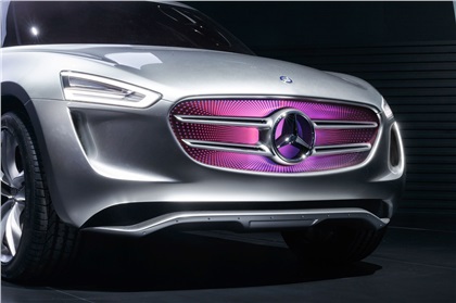Mercedes-Benz G-Code Concept, 2014 - Front grille