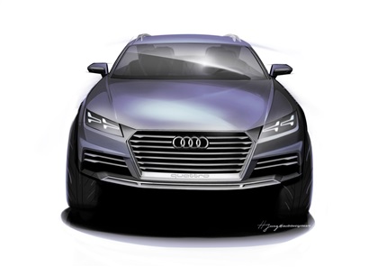 Audi Allroad Shooting Brake, 2014 - Design Sketch