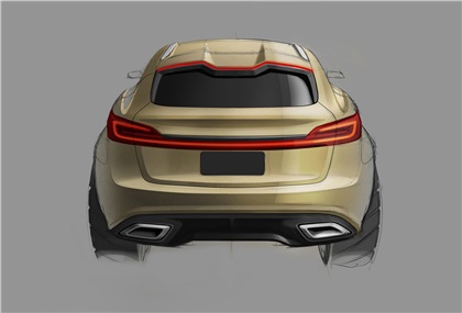 Lincoln MKX, 2014 - Design Sketch