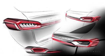 Lincoln MKX, 2014 - Design Sketch