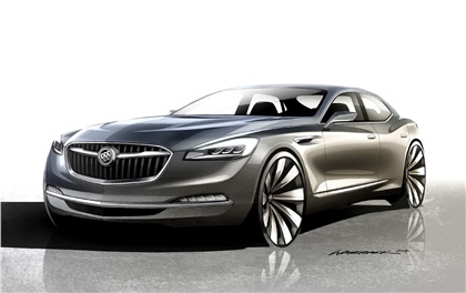 Buick Avenir Concept, 2015 - Design Sketch