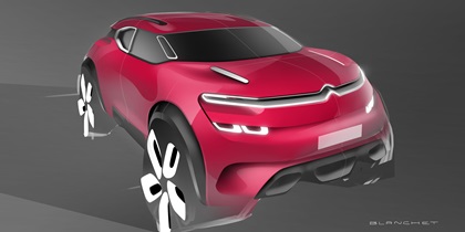 Citroen Aircross Concept, 2015 - Design Sketch