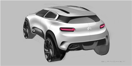 Citroen Aircross Concept, 2015 - Design Sketch