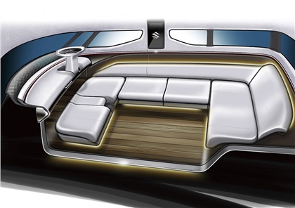 Suzuki Air Triser Concept, 2015 - Interior Design Sketch