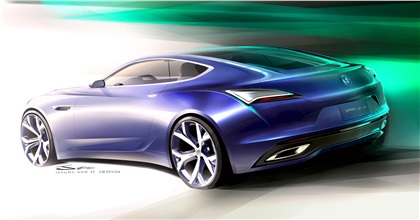 Buick Avista Concept, 2016 - Design Sketch