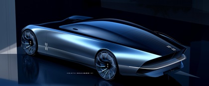 Lincoln Model L100 Concept, 2022 – Design Sketch