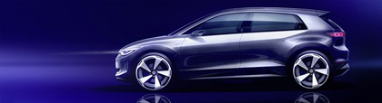Volkswagen ID. 2all Concept, 2023 – Design Sketch