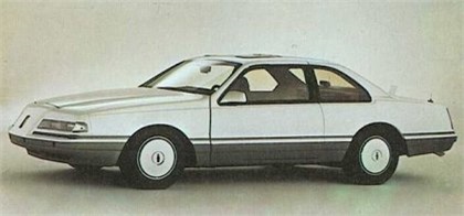 Lincoln Continental Concept 100, 1983