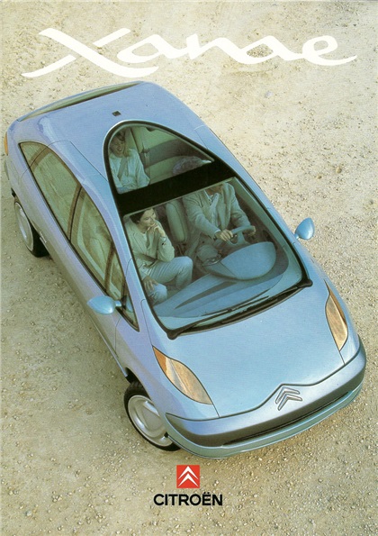 Citroen Xanae (Heuliez), 1994 - Brochure