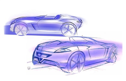 Vauxhall VX Lightning, 2003 - Design Sketches by Simon Cox