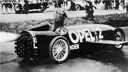 Opel RAK 2 (1928): Рекорд автомобиля-ракеты