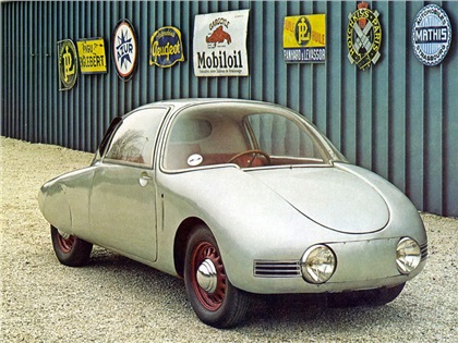 Jean-Pierre Wimille Prototype No 1 (1946) - Обзорность вперед была превосходной