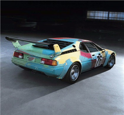 BMW M1 Art Car # 4 (1979): Andy Warhall