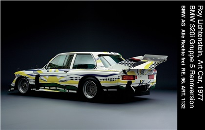 BMW 320i Art Car (1977): Roy Lichtenstein