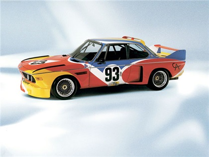 BMW 3.0 CSL Art Car # 1 (1975): Alexander Calder