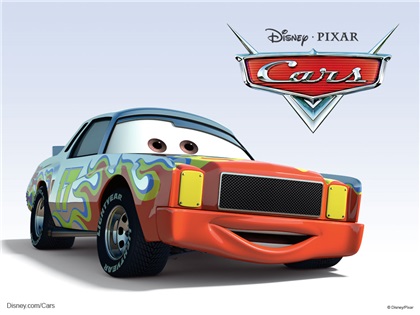 Disney/Pixar Cars Characters: Darrell Cartrip