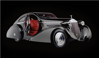 1925 Rolls Royce Phantom I Jonckheere Aerodynamic Coupe (1934): The Round Door Rolls
