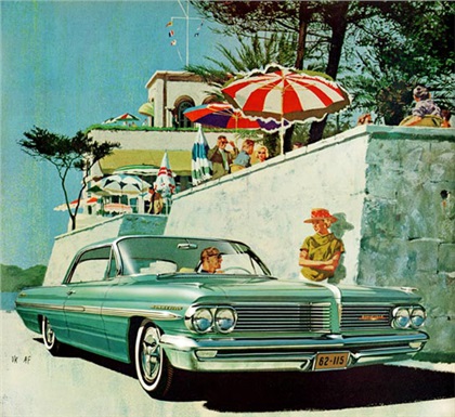 1962 Pontiac Bonneville Sports Coupe - 'Estoril Beach Club': Art Fitzpatrick and Van Kaufman
