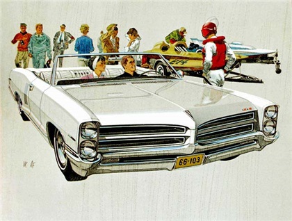 1966 Pontiac 2+2 Convertible - 'Boat Racers': Art Fitzpatrick and Van Kaufman
