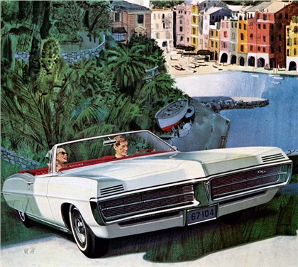1967 Pontiac Grand Prix Convertible - 'Addio Portofino': Art Fitzpatrick and Van Kaufman