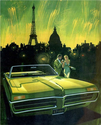 1967 Pontiac Grand Prix Convertible - 'Fete de Paris': Art Fitzpatrick and Van Kaufman