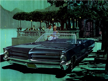 1966 Pontiac Bonneville Convertible - 'Villa Serbelloni': Art Fitzpatrick and Van Kaufman