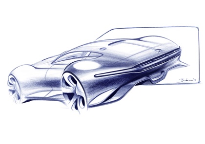 Mercedes-Benz AMG Vision Gran Turismo Concept (2013) - Design Sketch