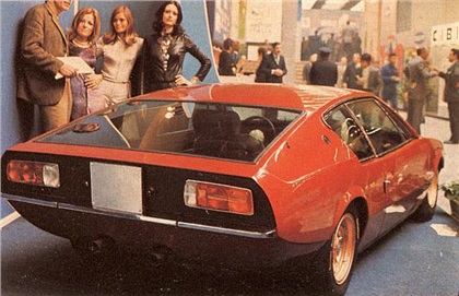 Giacobbi Sinthesis 2000 Berlinetta (1970): Designed by Tom Tjaarda