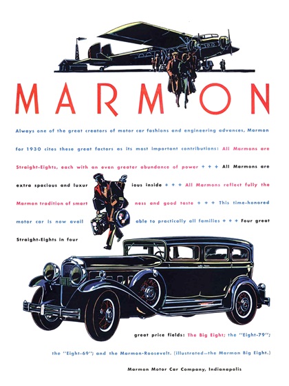 Marmon Advertising Art (1930)