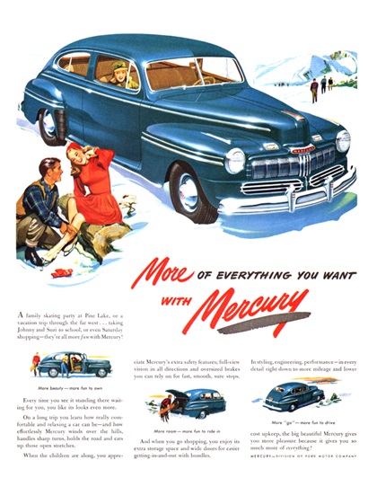 Mercury Advertising Art (1947–1948)