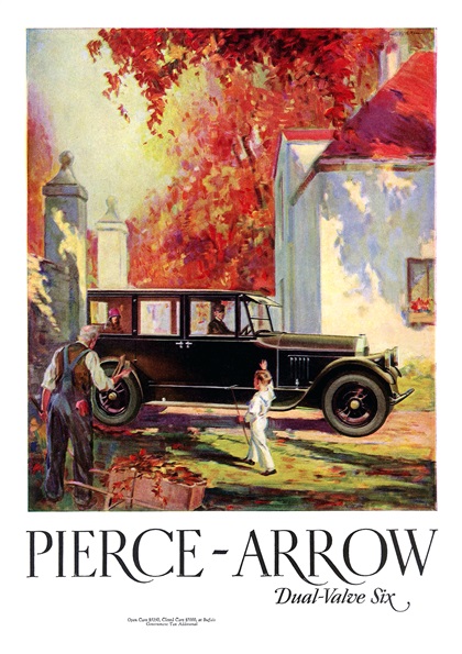 Pierce-Arrow Advertising Campaign (1925–1926)