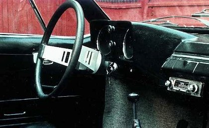 Volkswagen Karmann Cheetah (ItalDesign), 1971 - Interior