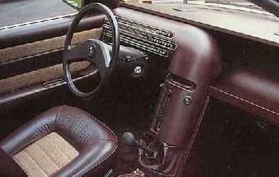 Ford GTK (Ghia), 1979 - Interior