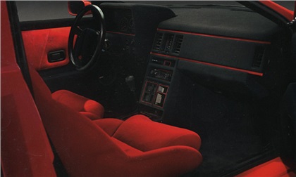 Ford Brezza (Ghia), 1982 - Interior