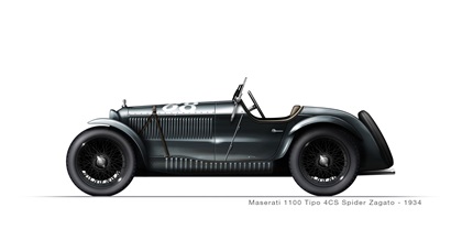 1934 Maserati 1100 Tipo 4CS