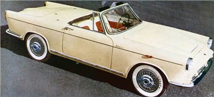 Fiat 1200 Spyder (Moretti), 1958