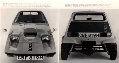 Bond Bug 700ES (Ogle Design), 1970–74