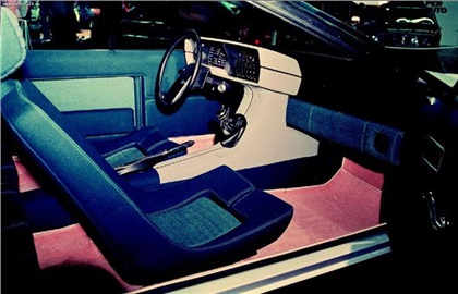 Hyundai Pony Coupe (ItalDesign), 1974 - Interior