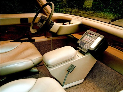 ItalDesign Capsula, 1982 - Interior