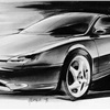 Peugeot 406 Coupe (Pininfarina) - Design Sketch by Davide Arcangeli