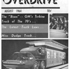 GM Bison - Ovedrive Aug'64 Cover
