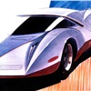 X1000 Corvair SuperGT Low Roof Aerodynamic Coupe race car - Roy Lonberger - Design sketch